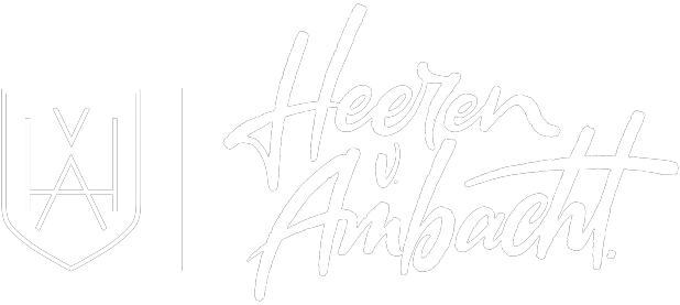 Heeren van Ambacht Schild logo wit